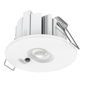 DALI 3W EM Spot Downlight 220lm (OA/CO lens inc) IP20 Non Maintained